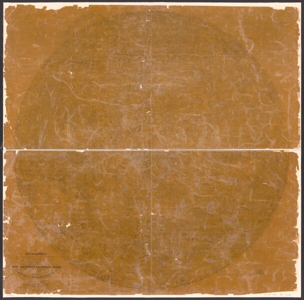 E308 - Mappa Selenographica - Madler and Beer - 1834
