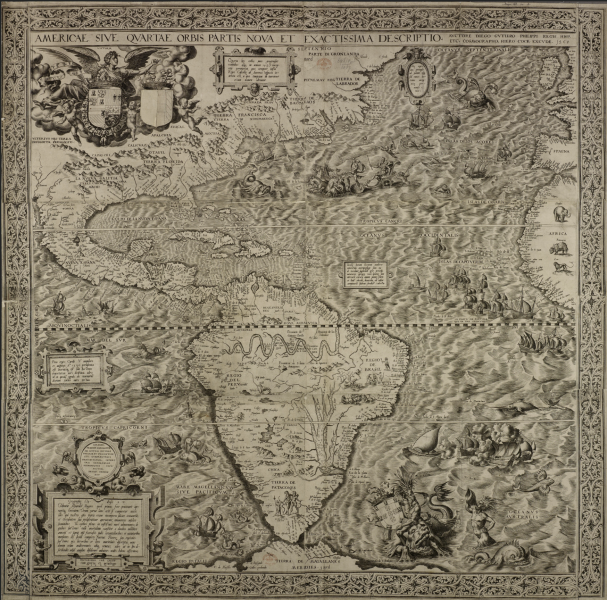 Americae Sive Quartae Orbis Partis Nova Et Exactissima Descriptio (Teddy Palmore)