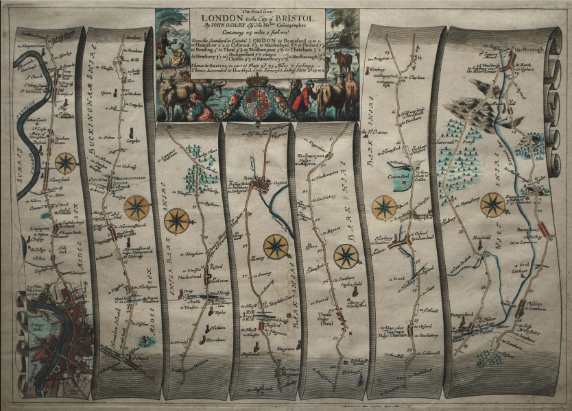 John Ogilby: The Road from London to The City of Bristol