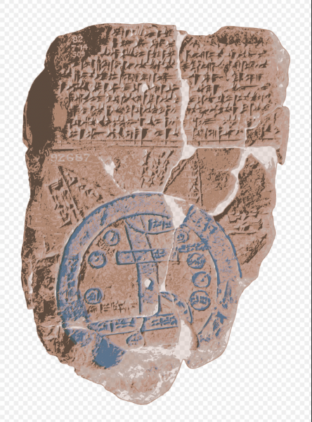 Babylonian Map of the World, 700-500 BC (Nathan Moldavsky)