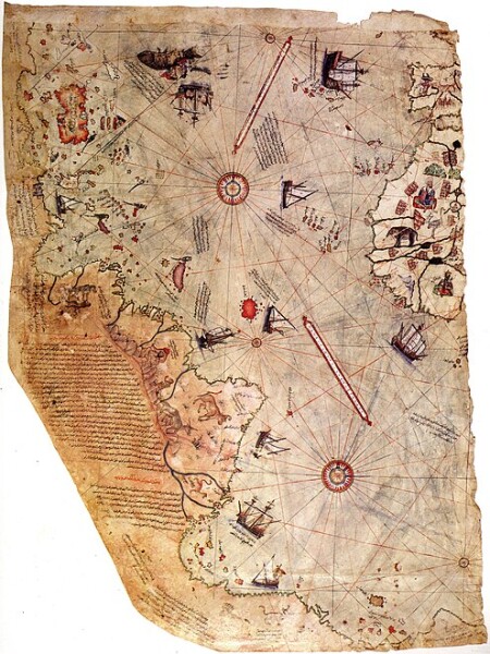 Piri reis map (Fletcher Hoven)