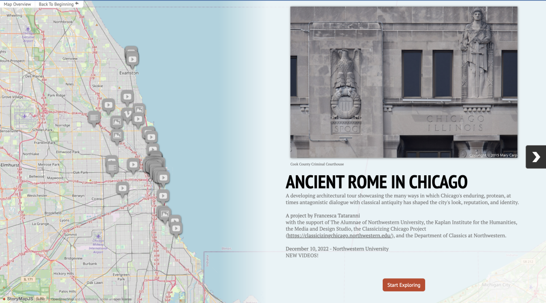 Digital Humanities - Ancient Rome in Chicago - Nathan Moldavsky