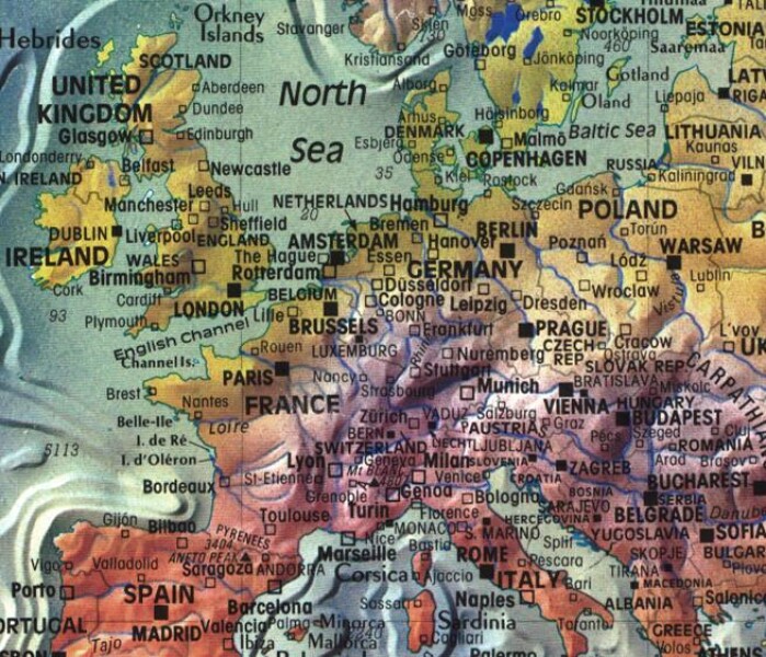 Bad Design - Map of Europe - Tayler Wise