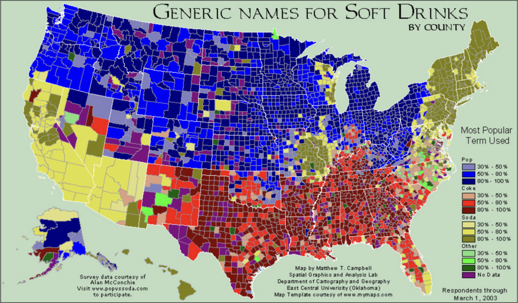 Bad Design - Generic Names for Soft Drinks by county (Aly)