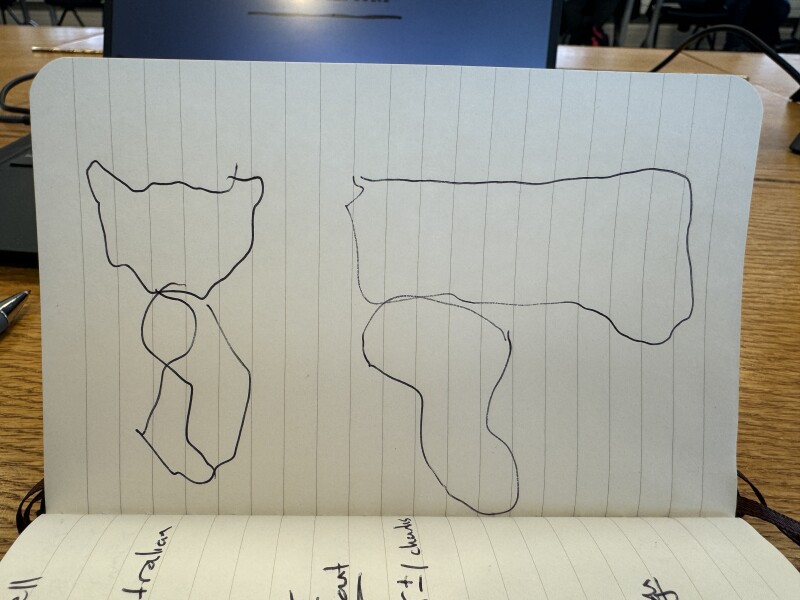 Self-Drawn Map - Tom Paper