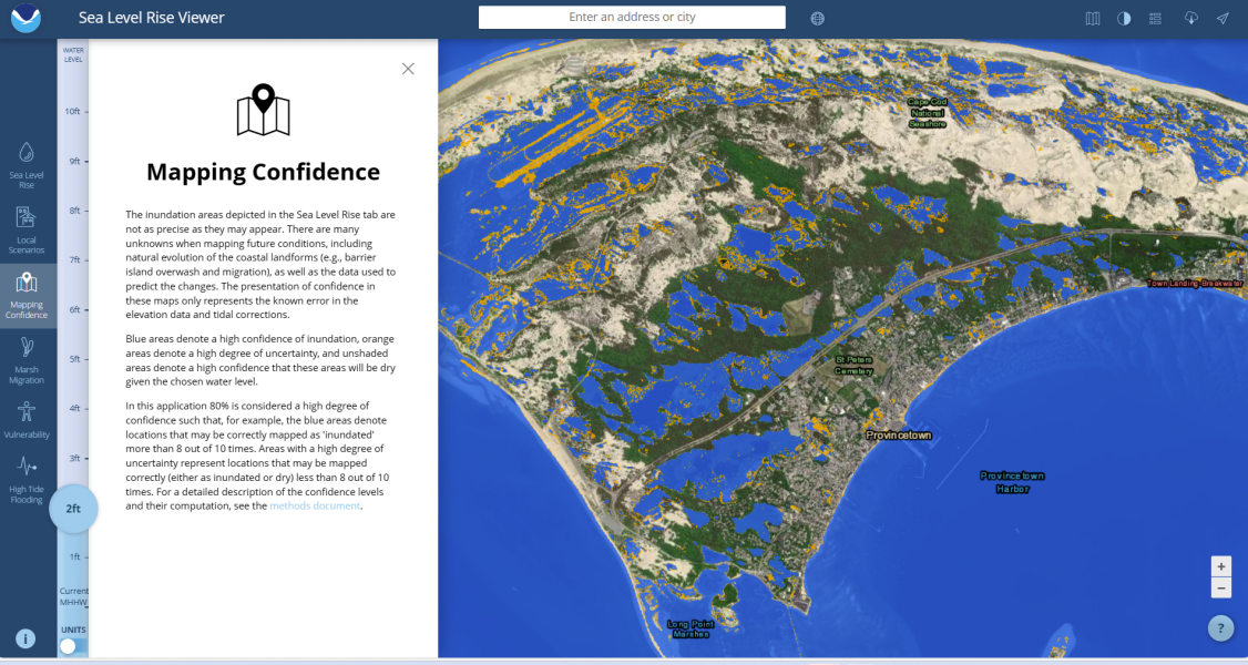 Speculation – Provincetown Projected Sea Rise - Jeff Sousa