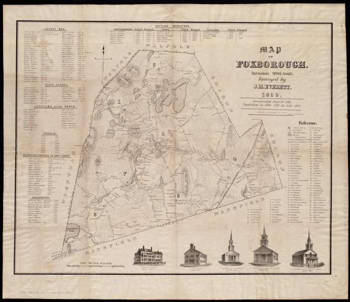 Foxboro, Mass. 1850. (Kate)