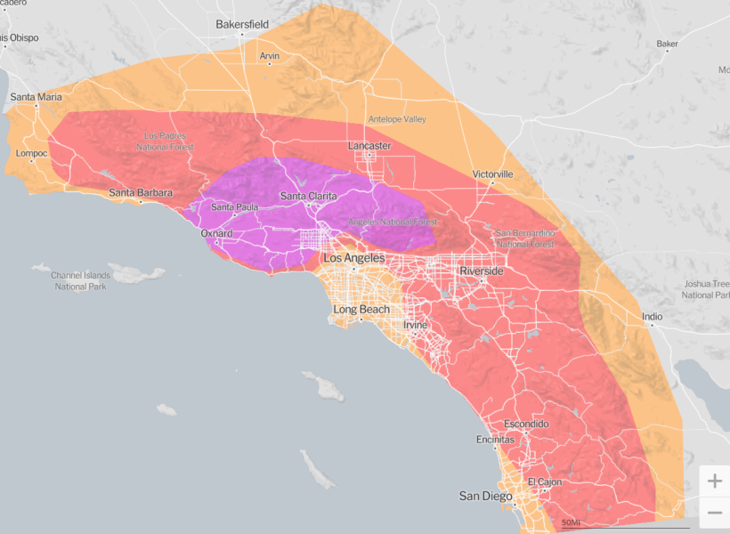New York Times LA Fire Risk