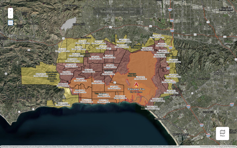 CalFire map - Lucy Kossuth