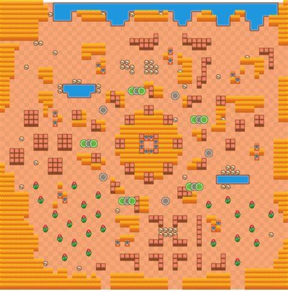 Brawl Stars Feast or Famine map - Jamie