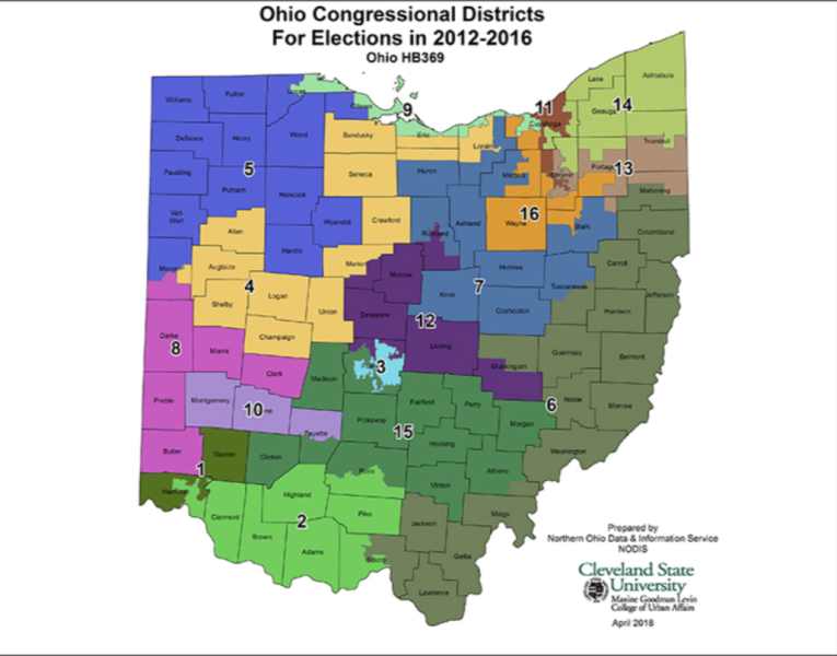 Ohio Congressional Districts - Nathan, Aiden, Minnie