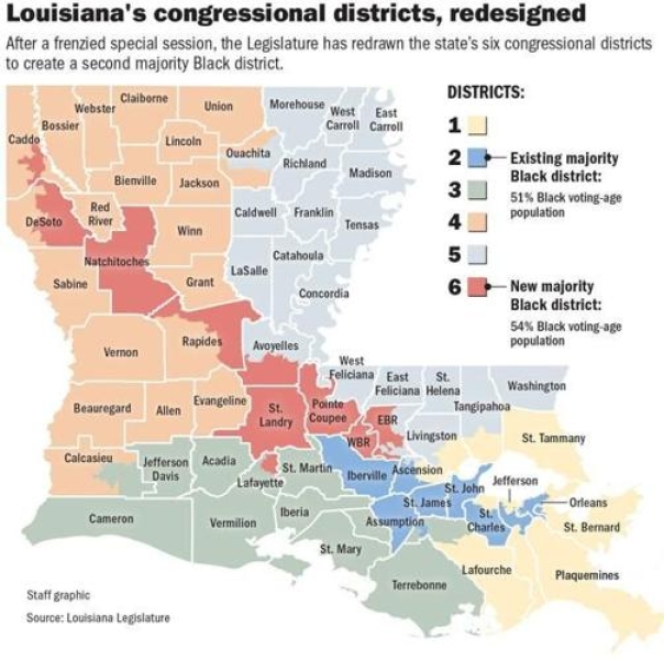 Louisiana Court Ruling: Racial Gerrymandering - Aidan