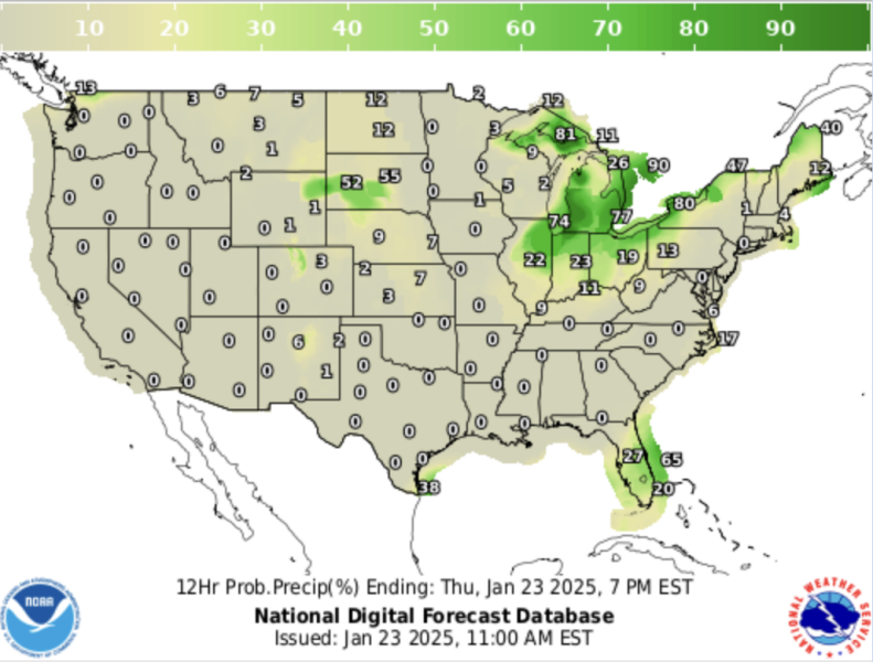Probability of Precipitation -- Lucy and Lucy&nbsp;