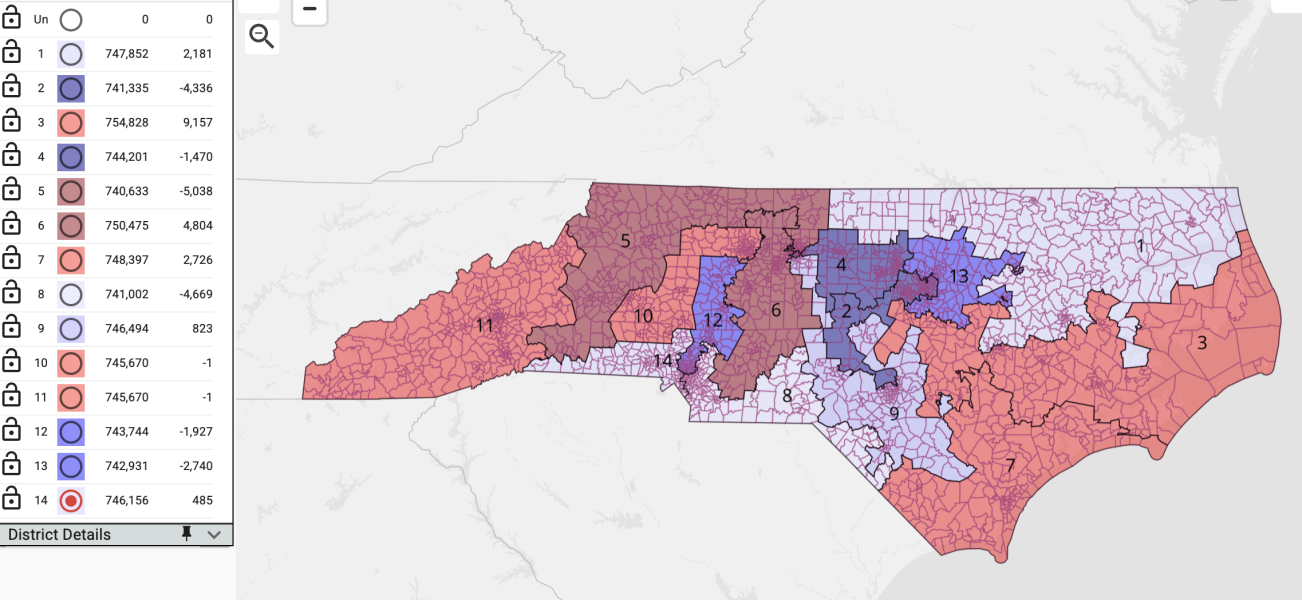 North Carolina Redistricted