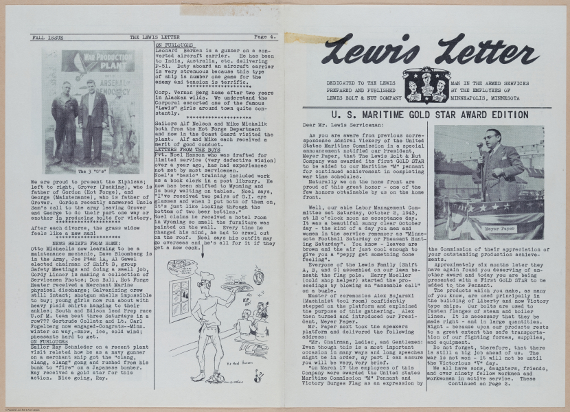 E687 - Lewis Scrapbook #3 - E675 - p62 - i5444 - 5447