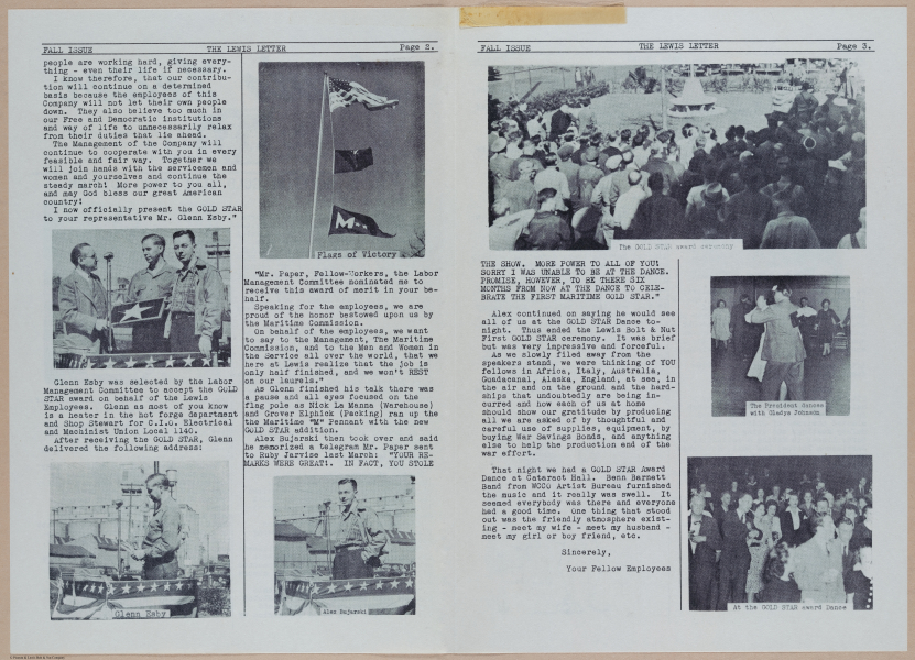 E687 - Lewis Scrapbook #3 - E675 - p62 - i5445 - 5446