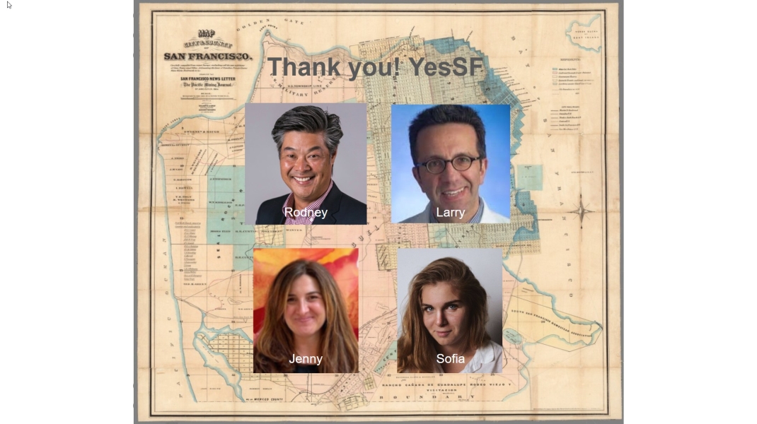 Thank you! YesSF