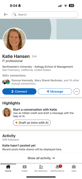  Katie Hansen - Payton Stiewe says she would be interested in SF maps