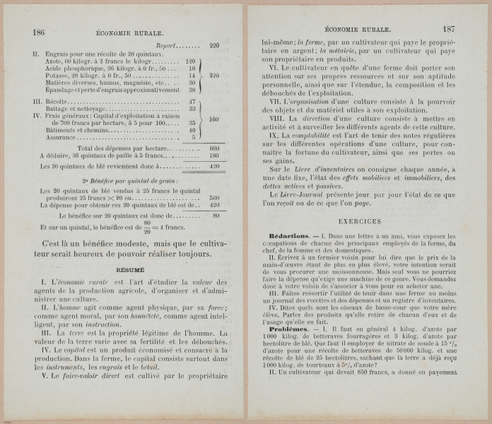  E694 - D'Agriculture - i6205-6206