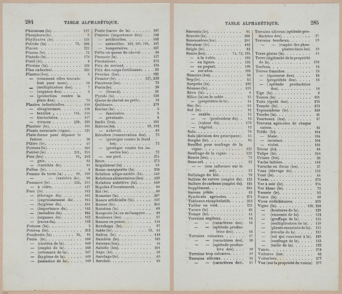  E694 - D'Agriculture - i6303-6304