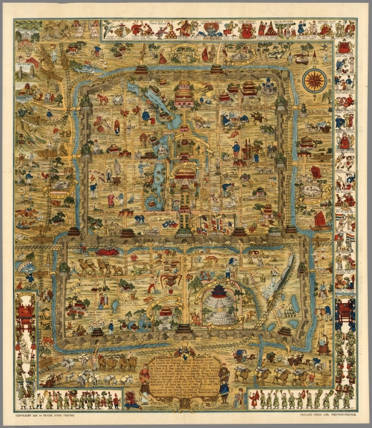 Frank Dorn’s Map of Peiping (Beijing) - Edward Lanfranco