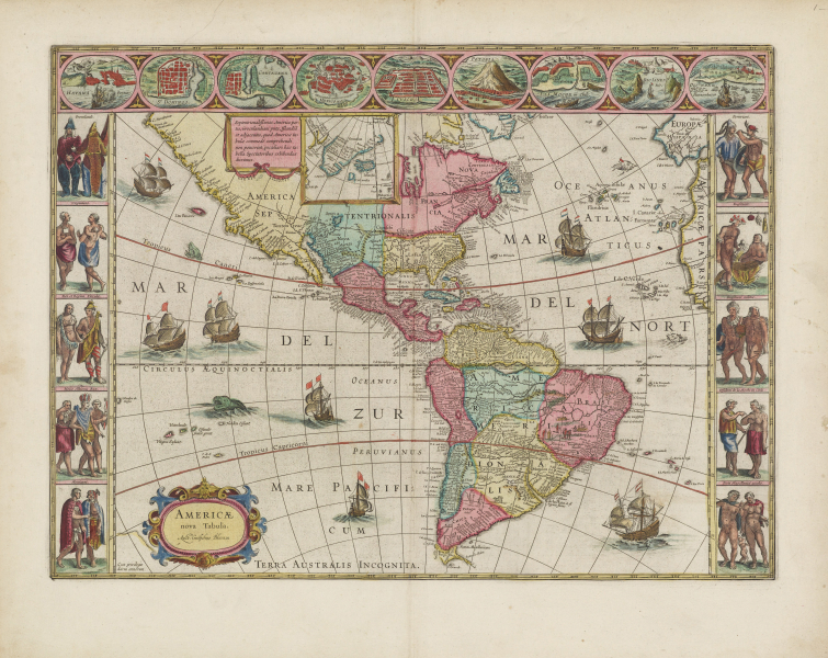 Americae Nova Tabula - Richard Breiman