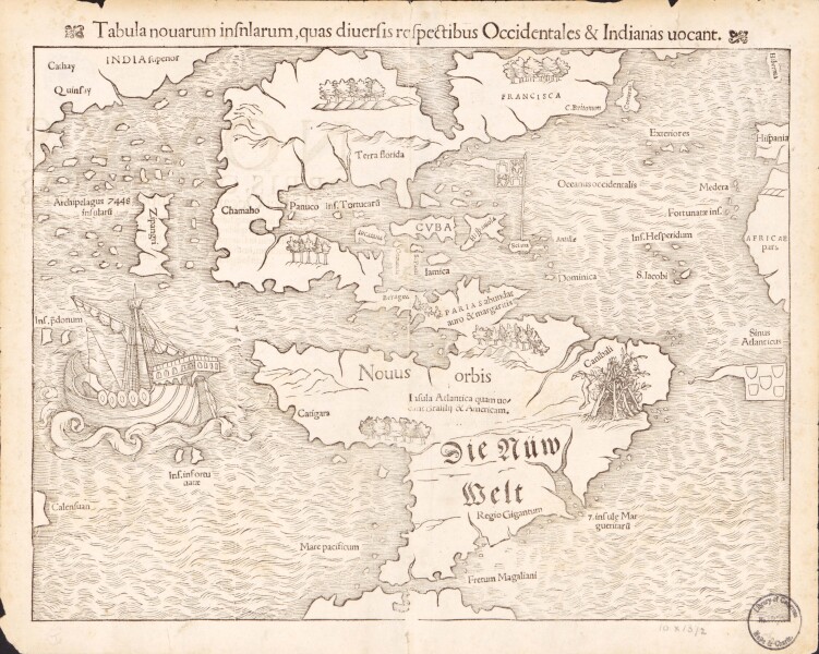 North and South America - Munster - 1559
