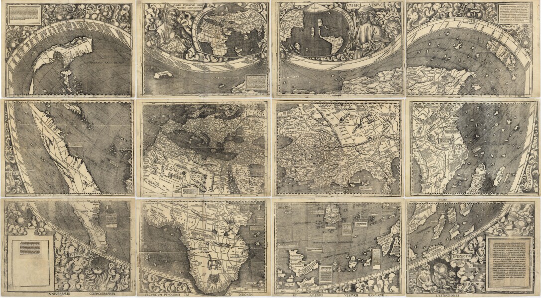 The World - Waldseemueller - 1507