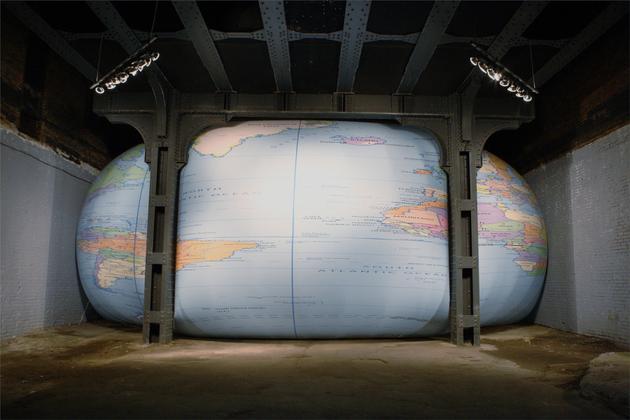 Map Art by David Byrne…yes, Talking Heads David Byrne DUPLICATED