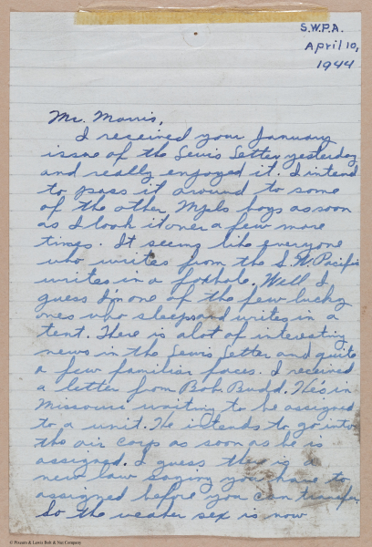 E708 - Lewis Scrapbook #4 - ip28 - 8102
