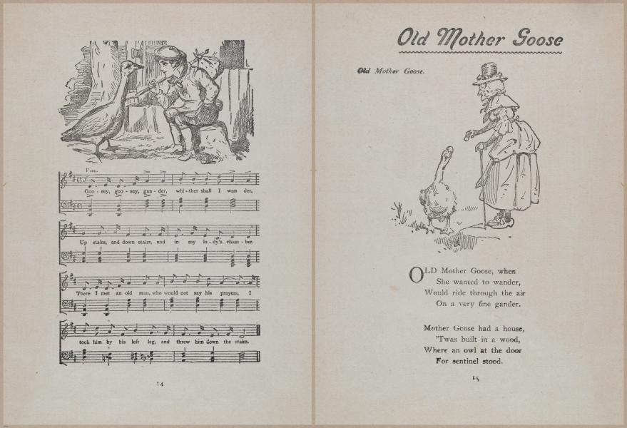 E704 - Mother Goose Nursery Rhymes - 7546-7547
