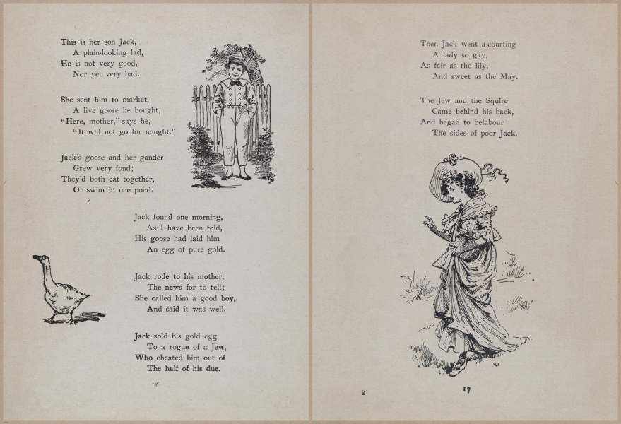 E704 - Mother Goose Nursery Rhymes - 7548-7549