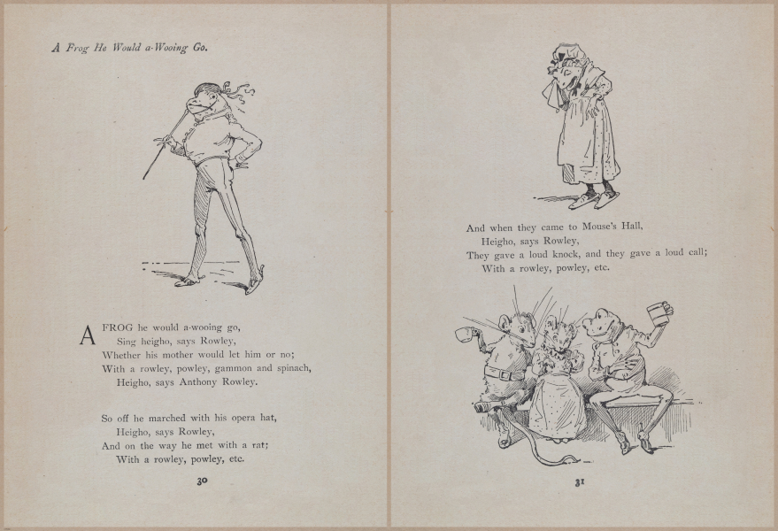 E704 - Mother Goose Nursery Rhymes - 7562-7563