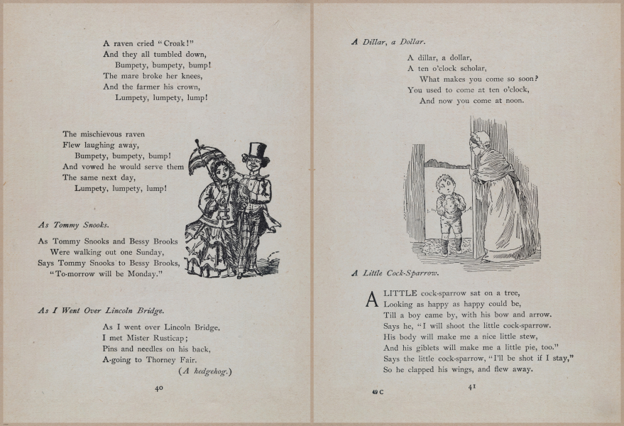 E704 - Mother Goose Nursery Rhymes - 7572-7573
