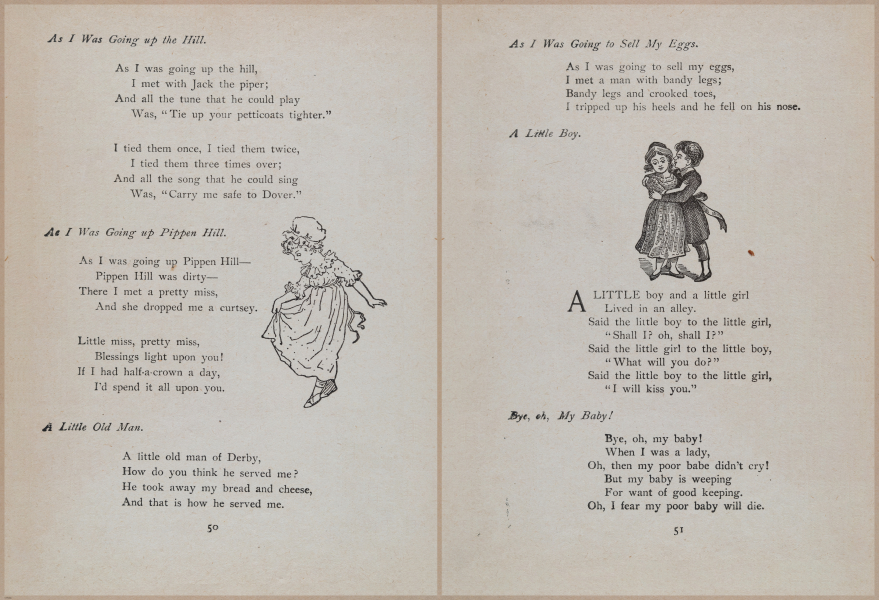 E704 - Mother Goose Nursery Rhymes - 7582-7583