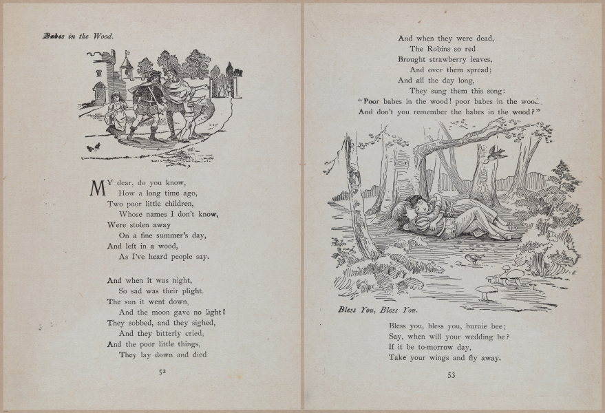 E704 - Mother Goose Nursery Rhymes - 7584-7585