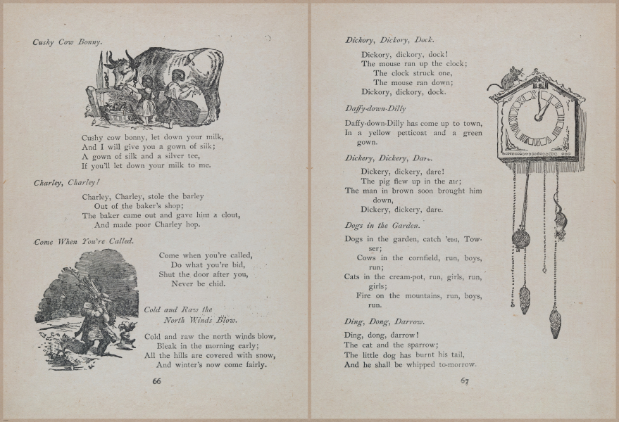 E704 - Mother Goose Nursery Rhymes - 7598-7599