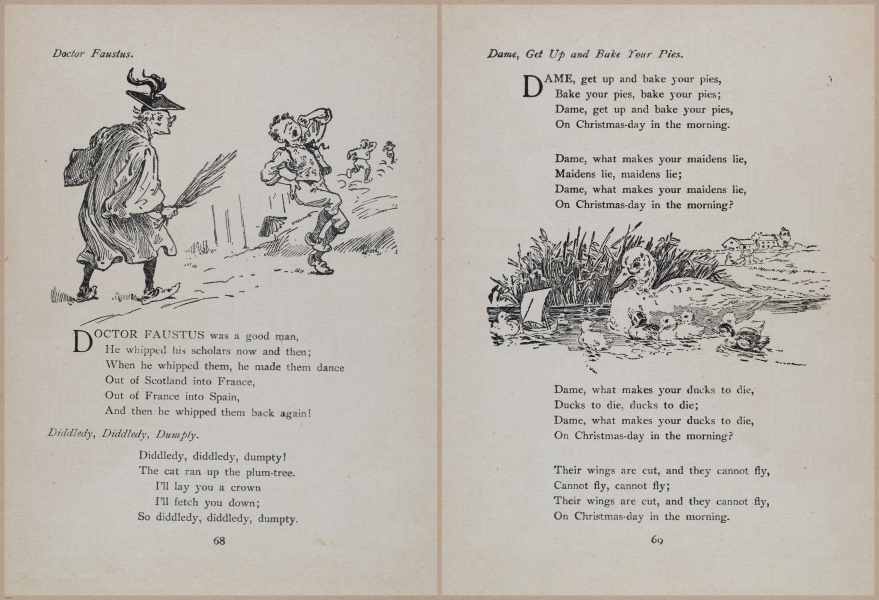 E704 - Mother Goose Nursery Rhymes - 7600-7601