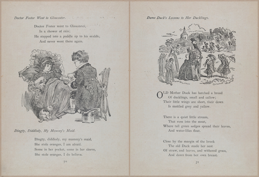 E704 - Mother Goose Nursery Rhymes - 7602-7603