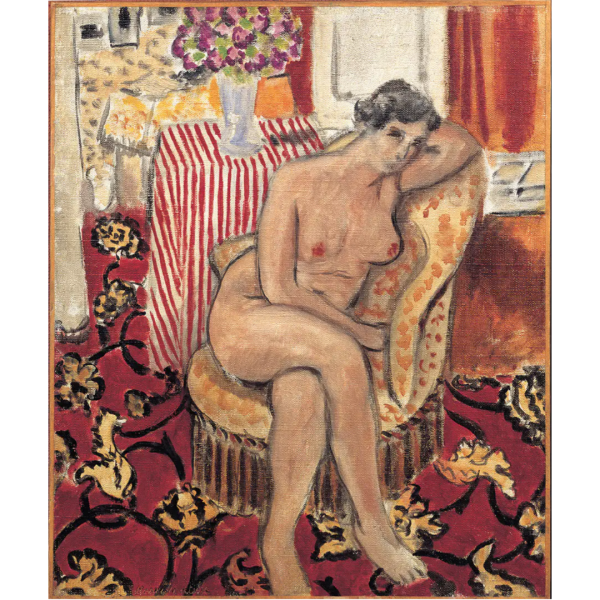 Nude in Armchair - Henri Matisse