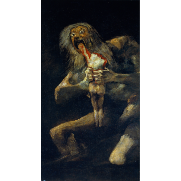 Saturn Devouring His Son - Francisco de Goya