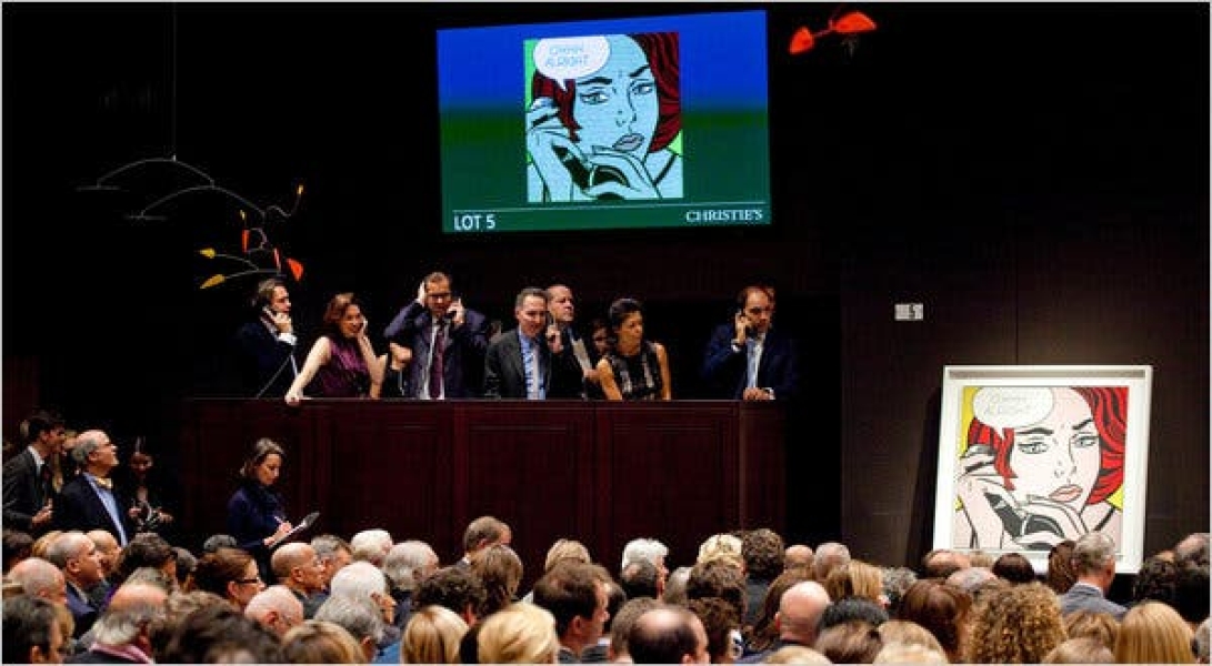 Lichtenstein at Auction