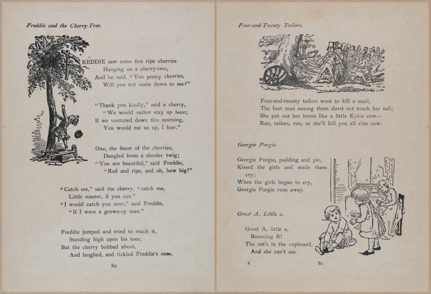 E704 - Mother Goose Nursery Rhymes - 7612-7615
