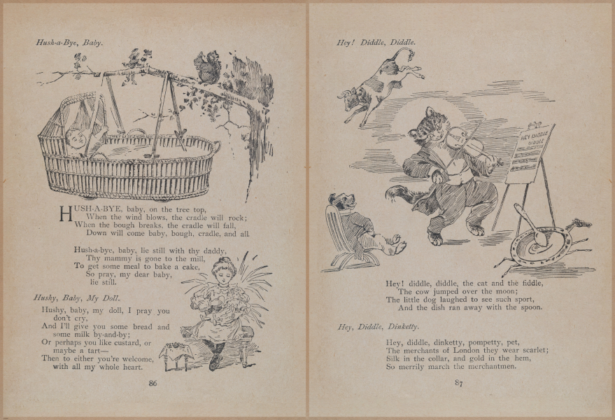 E704 - Mother Goose Nursery Rhymes - 7620-7621