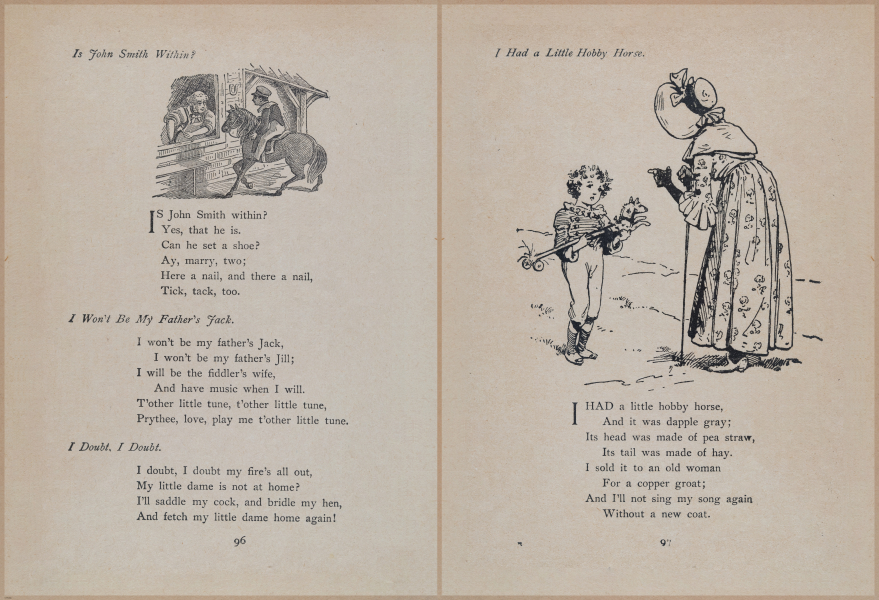 E704 - Mother Goose Nursery Rhymes - 7630-7631