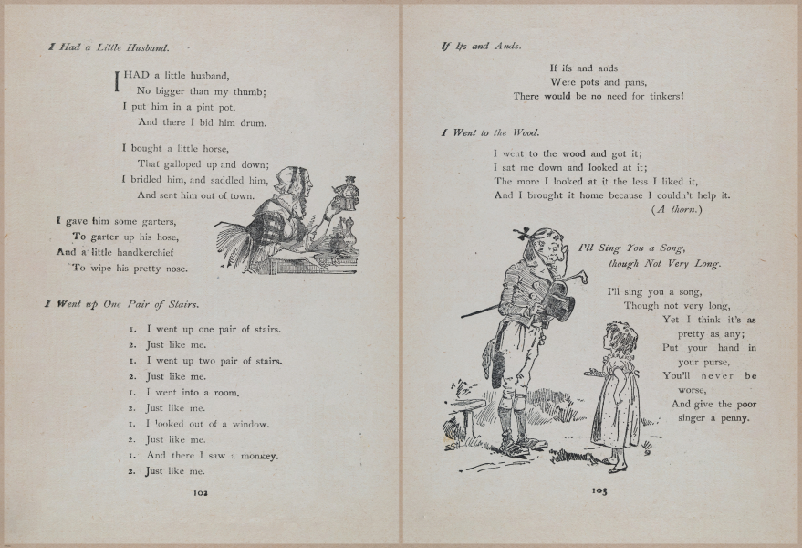 E704 - Mother Goose Nursery Rhymes - 7636-7637