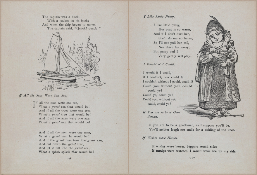 E704 - Mother Goose Nursery Rhymes - 7640-7641