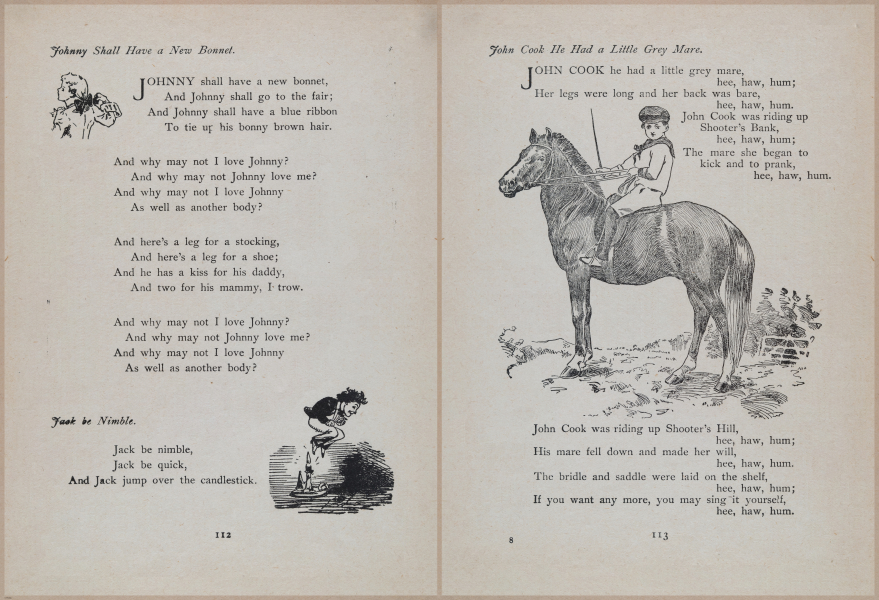 E704 - Mother Goose Nursery Rhymes - 7647-7648