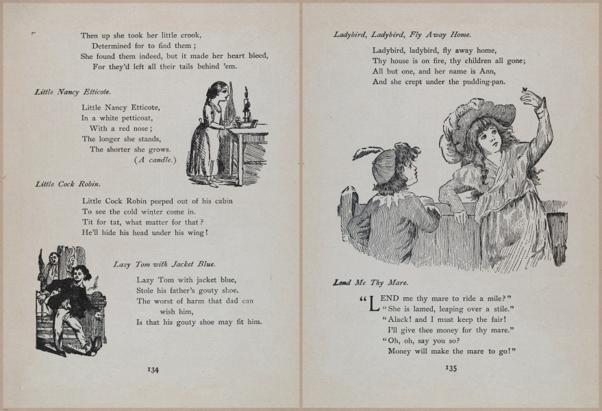 E704 - Mother Goose Nursery Rhymes - 7669-7670