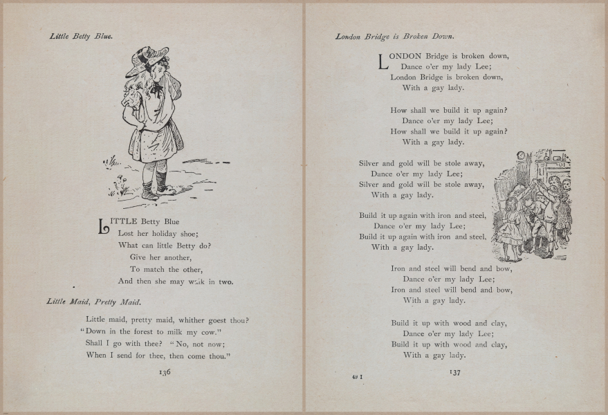 E704 - Mother Goose Nursery Rhymes - 7671-7672